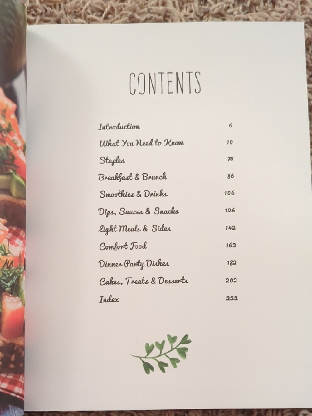 Vegan Recipes & Preparation Cookbook by Saskia Fraser - Green Veggie Cover - Picture 6 of 6